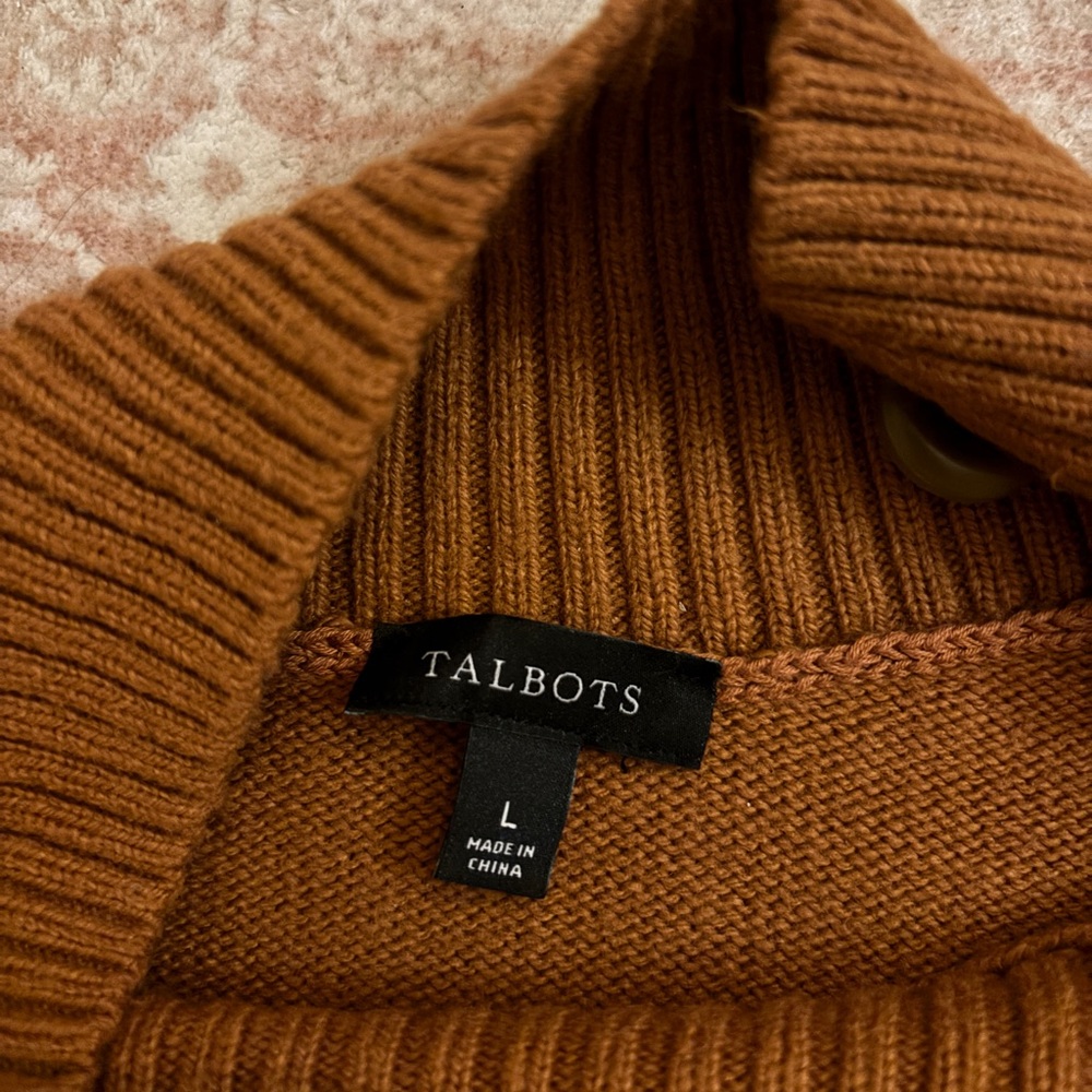 Talbots Button Pullover Sweater - Picture 7 of 7